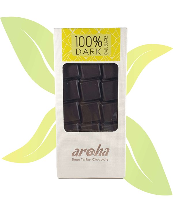 Şeker İlavesiz Simsiyah Çikolata - %100 Kakao