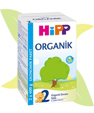 Hipp 2 Organik Devam Sütü 800g